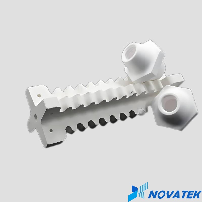 Alumina ceramic wiring bar